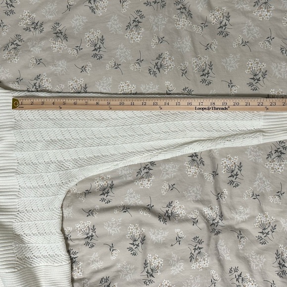 Crochet Cream Maxi Dress - Picture 5 of 15